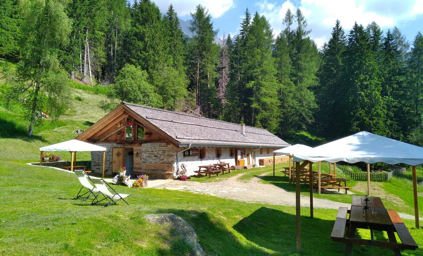 Malga Frattasecca in Val di Peio