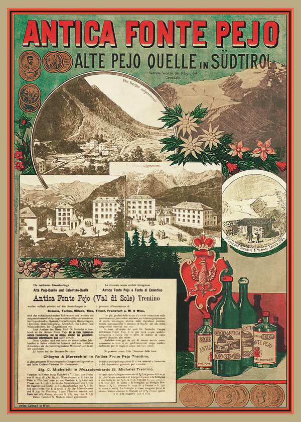 Origini e storia delle Terme di Pejo | © Archivio Terme di Pejo