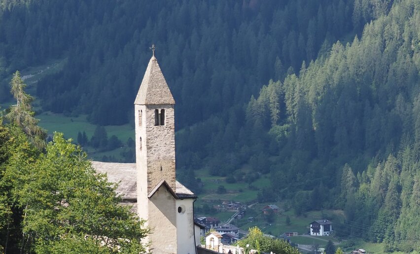 Chiesa di Santa Lucia a Comasine in Val di Peio | © Arch. Consorzio Turistico Pejo 3000