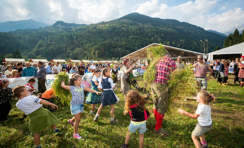 Palio delle Frazioni Festa dell'Agricoltura Cheese FestiVal di Sole | © Archivio APT Val di Sole - Ph Mauro Mariotti