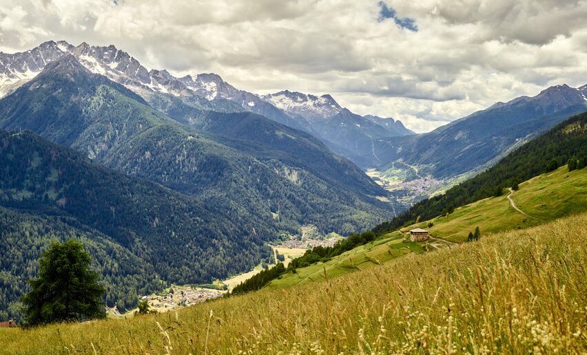 Panorama Menas | © Archivio APT Val di Sole - ph Carlo Baroni