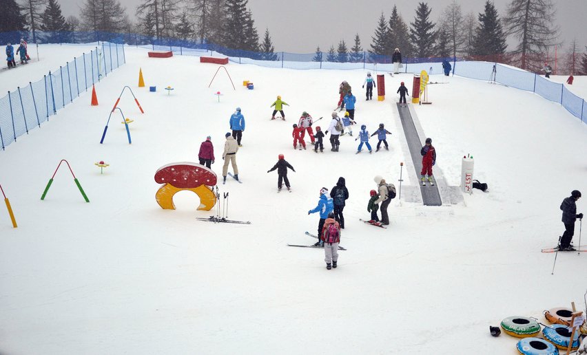 Pejo Kinderland nella skiarea Pejo3000 in Val di Sole | © Archivio Pejo Funivie