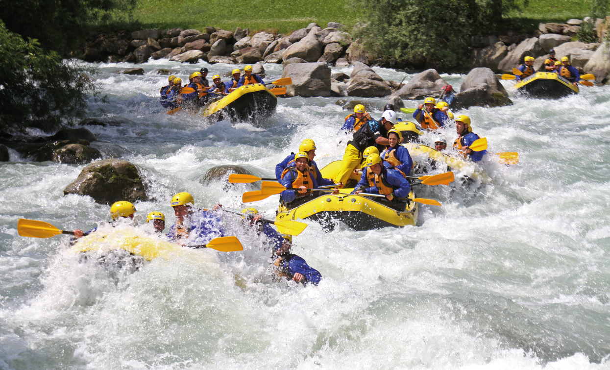 Rafting sul fiume Noce  | © Archivio APT Val di Sole - Ph Giuliano Bernardi